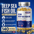 GZM Deep Sea Fish Oil for Cats, 140 Softgels
