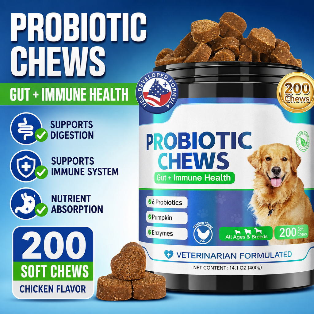 Probiotic Chews for Dogs | Gut & Immune Daily Support
